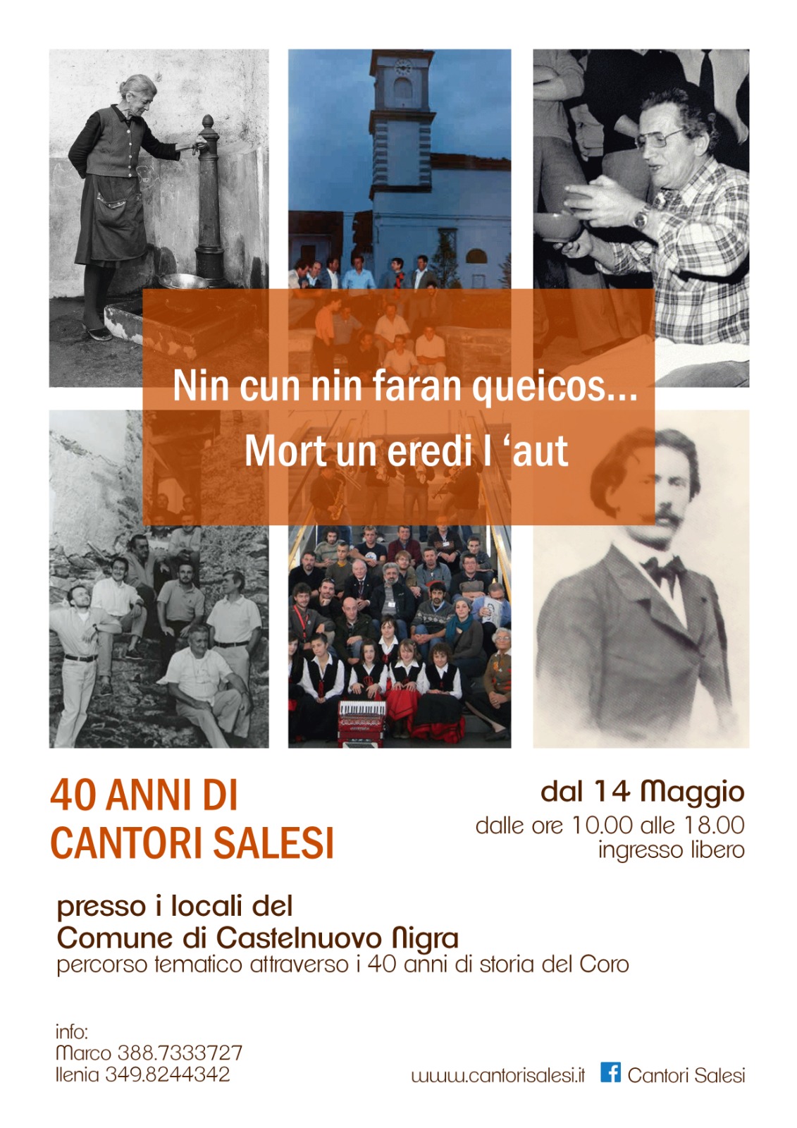 Mostra 40 anni Cantori Salesi